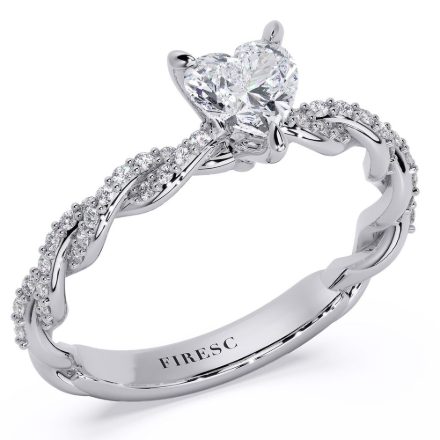 Engagement Ring AA459, White 1